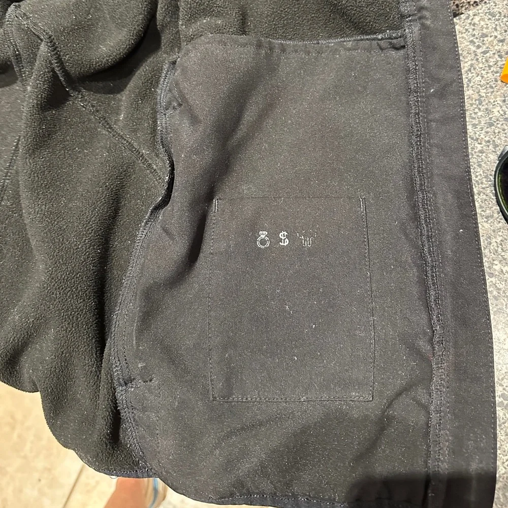 Figs On Shift Fleece women’s XL black work jacket coat for healthcare workers - Picture 11 of 16